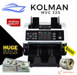 325MVC Money Counter KOLMAN – Multi-Currency with Serial Number Recognition