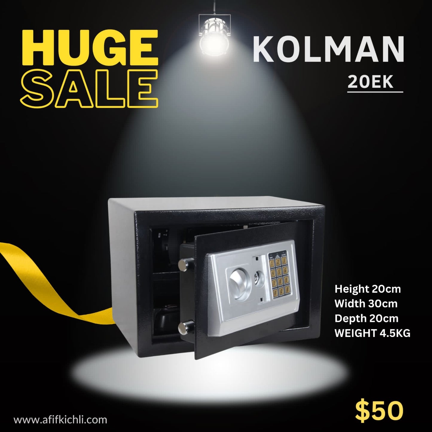 20EK Electronic Safe KOLMAN