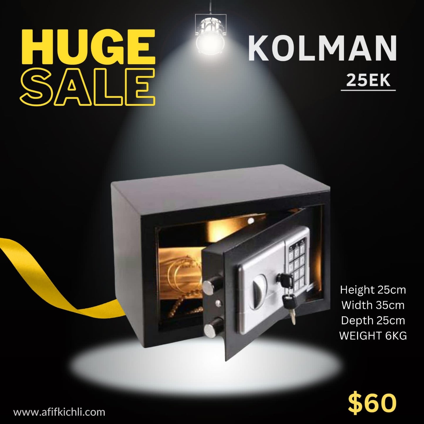 25EK Electronic Safe KOLMAN