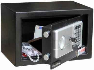 KOLMAN 20EK Electronic Safe – Compact Steel Construction, Anti-Theft Electronic Lock