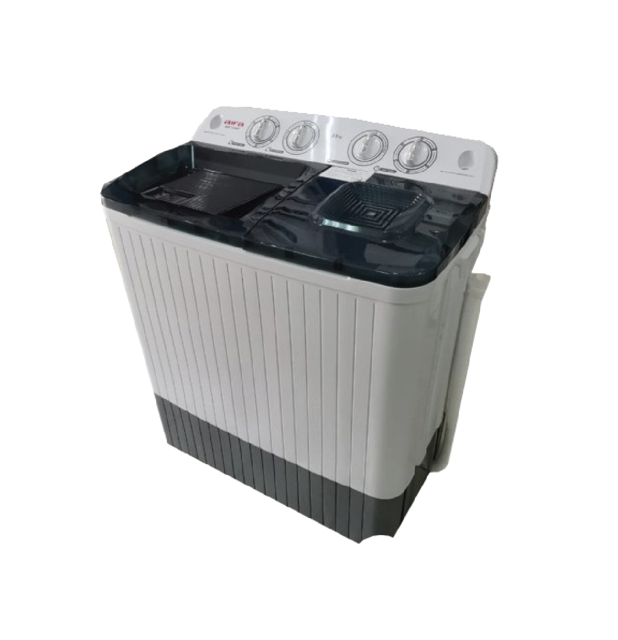 General Power Washer – Twin Tub, Spiral Water Flow, Multi Water Levels, White