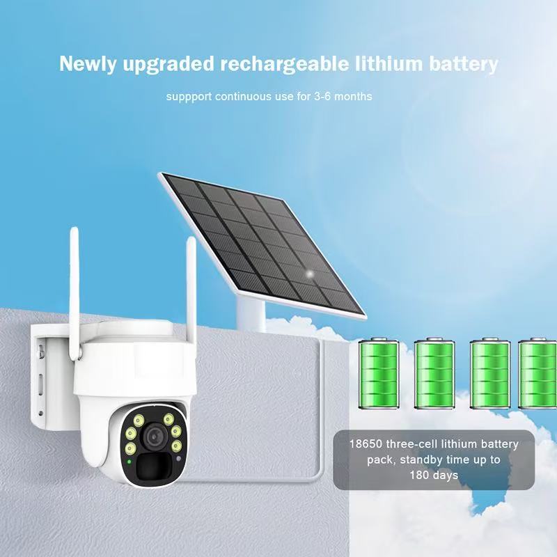 Camera p2p solar outdoors