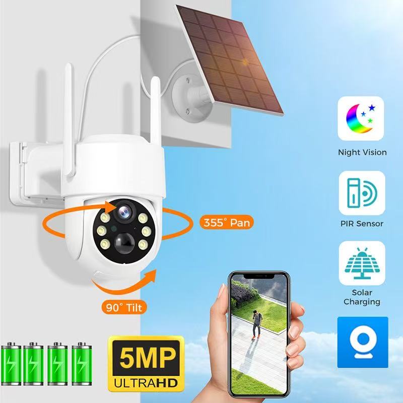 Camera p2p solar outdoors