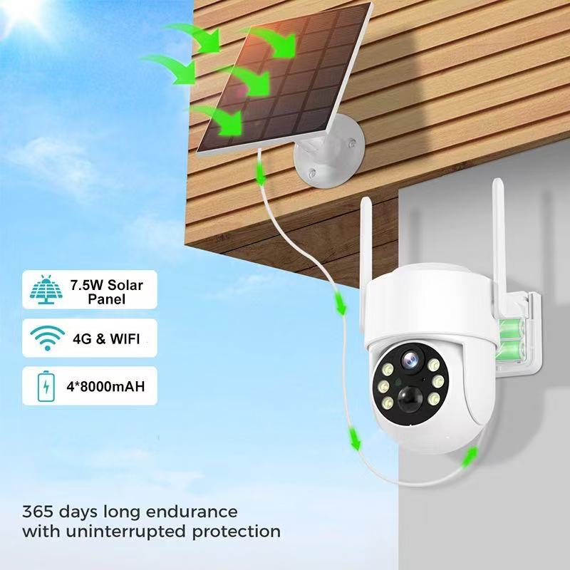 Camera p2p solar outdoors