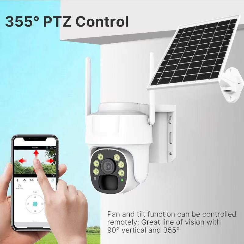 Camera p2p solar outdoors