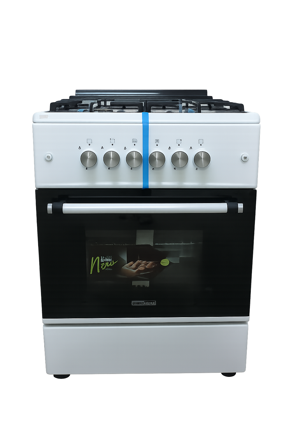 Generallux 4 Burner Gas Cooker white