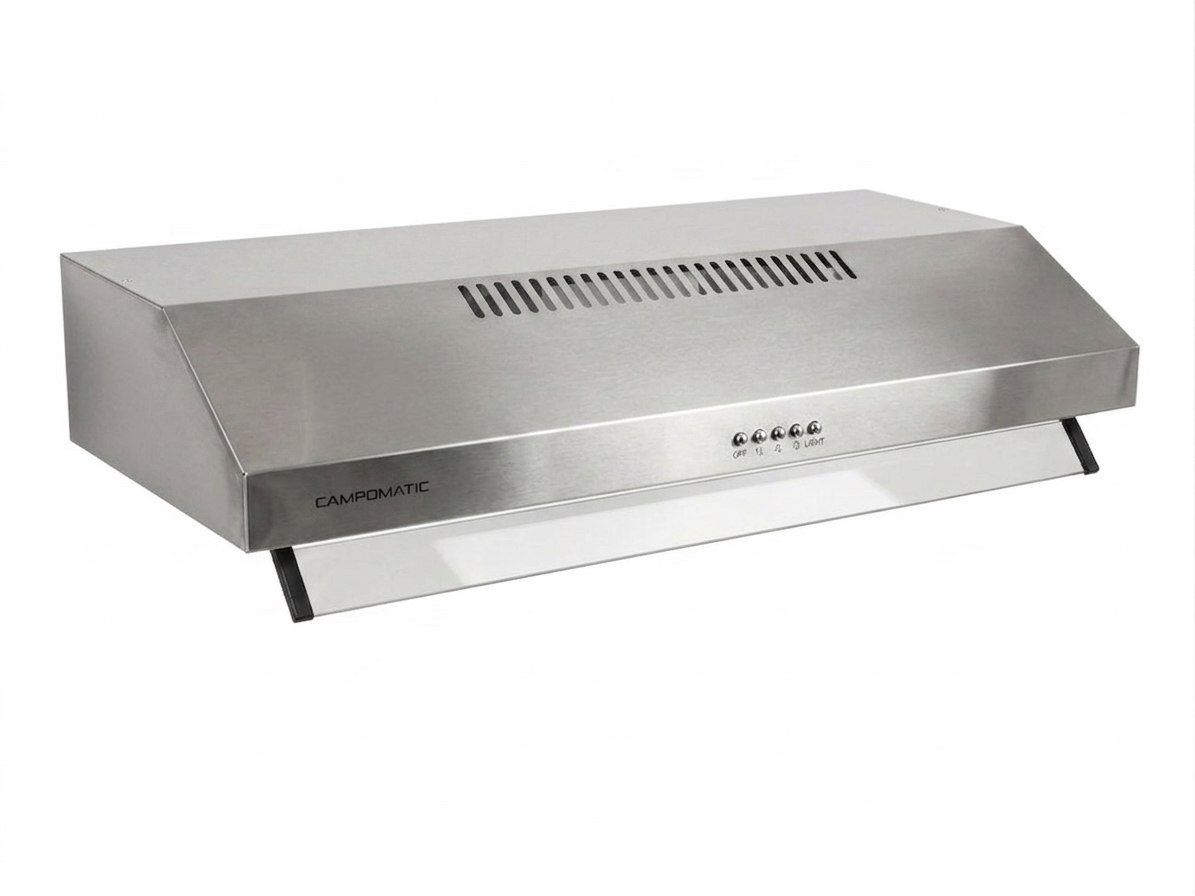 Campomatic 90cm aspirator silver