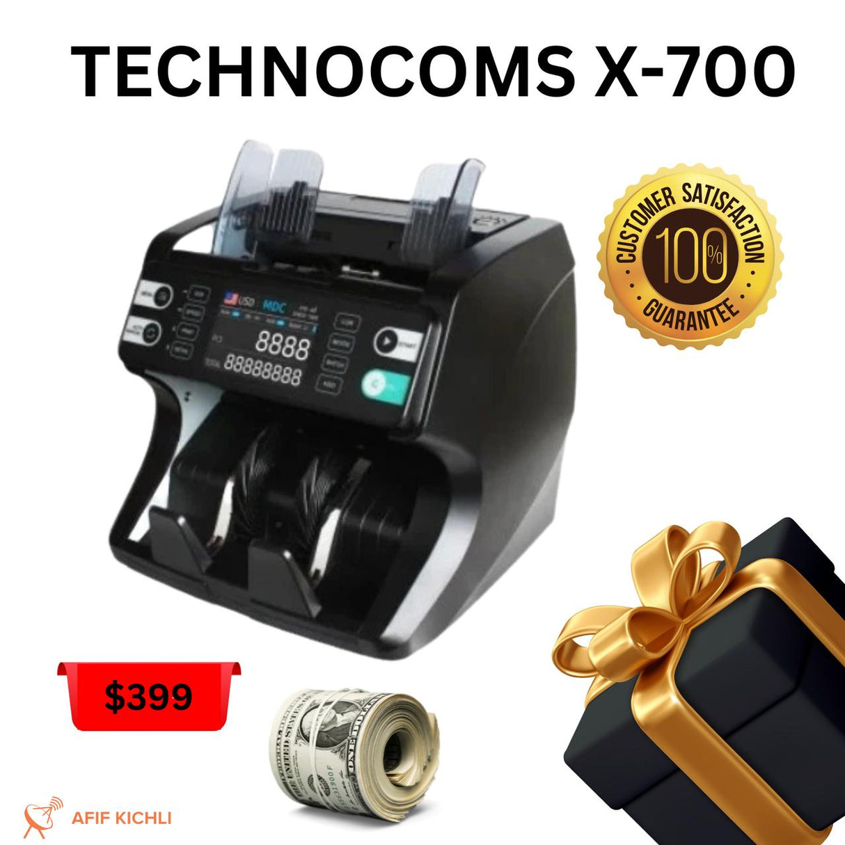 Money counter x-700 Technocoms