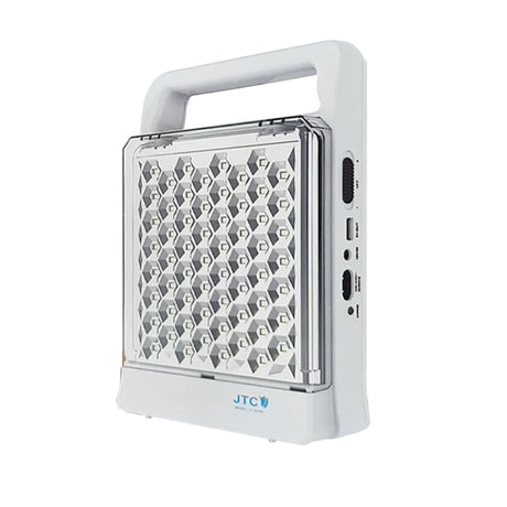 JTC 60Pcs Bright Light Rechargeable 180° Light Lantern, USB Output, DC12V Input, White Design