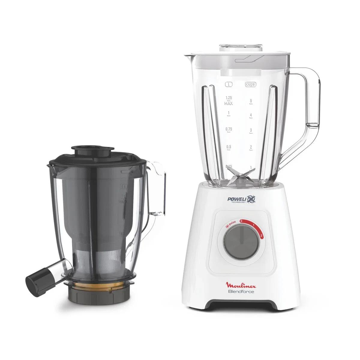 Moulinex Blend & Juice 2-in-1 Blender and Juicer 600W – LM42Q127
