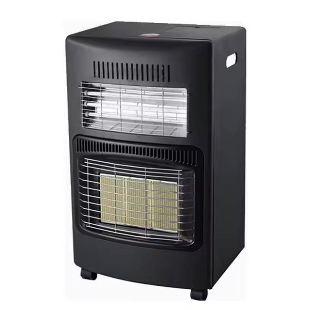 Star Infrared Heater with Impulse Ignition, Black, Three Power Settings