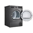 SuperLG DC-802S Dryer – 8kg, 10 Programs, Anti-Crease, Delay Start, Silver
