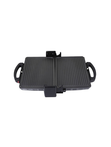 Campomatic GS306B Contact Grill – 2000W, non-stick plates, 3 cooking positions, black