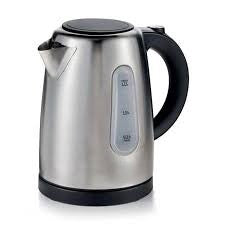 Campomatic Aqua Kettle KS22AS – 1.7L, 1800-2200W, black design with water windows