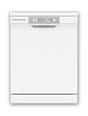 Campomatic DW814TW Dishwasher – Freestanding, 5 Programs, 3-in-1 Function, Eco Mode, White