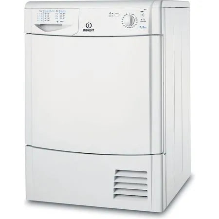 Indesit IDCA 735 Tumble Dryer – 7kg, 11 Programs, LED Display, White