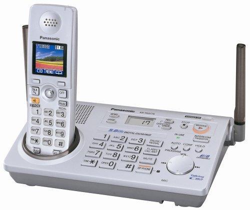 Panasonic KX-TG5776S Digital Cordless Phone with Full-Color LCD Display and Expandable Handset System