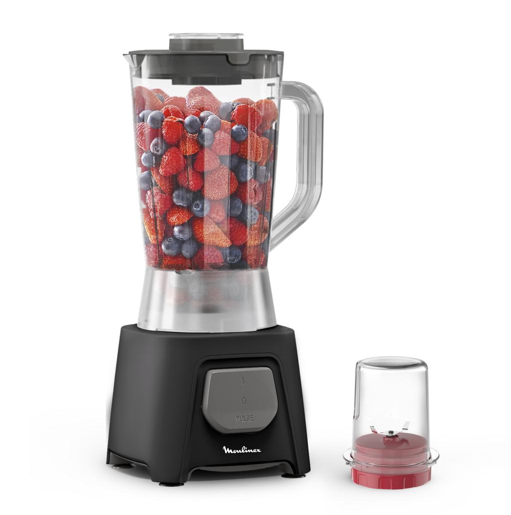 Moulinex Blendeo Blender 450W – 1.5L with Grinder (LM2B2828)