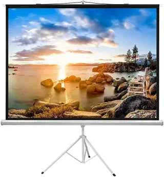 150 Inch Portable Projection Screen with Tripod