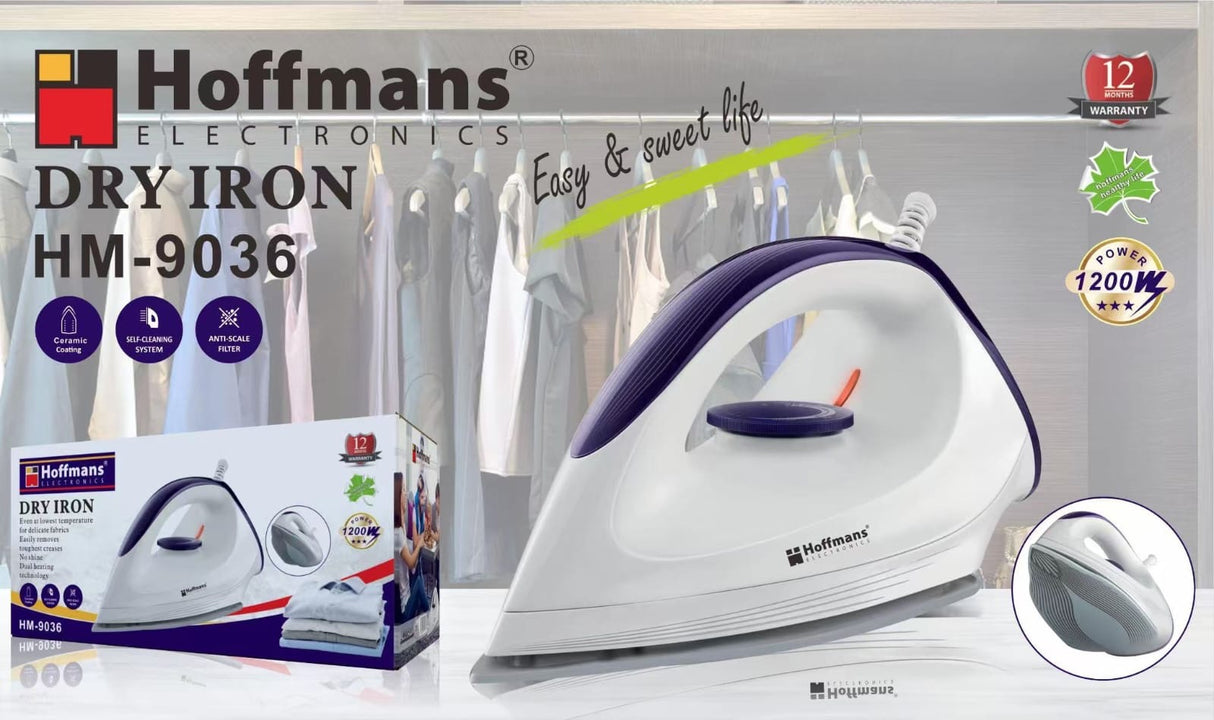 Iron 1200 watts Hoffman