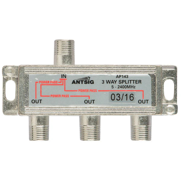 3-way Splitter Power Pass