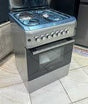 Generallux 4 Burner Gas Cooker – Silver, Modern Kitchen Appliance