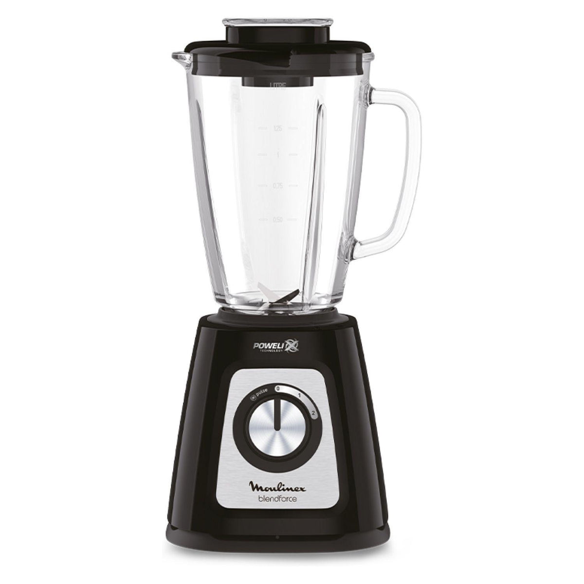 Moulinex Blendforce 2 Glass Blender 800W – 1.75L (LM430A10)