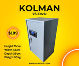 KOLMAN Safe Electric 75Z – Digital Lock, Heavy-Duty, Secure Storage for Valuables