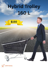 Plastic Trolley 160L