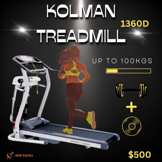 KOLMAN Treadmill 1360D with Vibrating Belt
