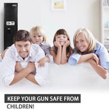 AEGIS Gun Safes for Rifles and Shotguns, Quick Access 5 Gun Gun Storage with Separate Ammo Pistol Lock Box (Stores Pistols, Cash & More), Long Gun Safe Rifle Shotgun Security Safe for Home