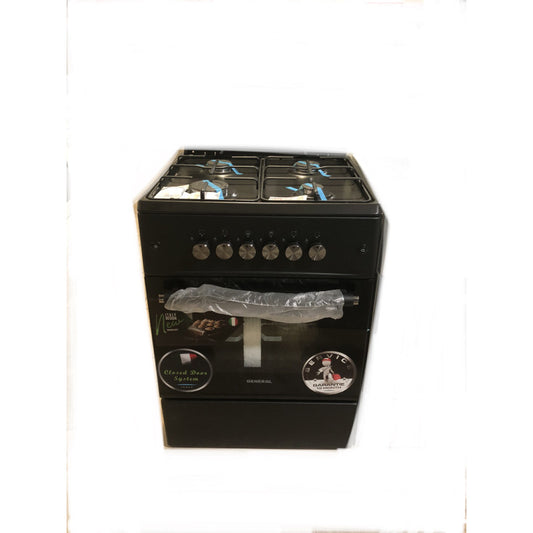 Generallux Gas Cooker - Black