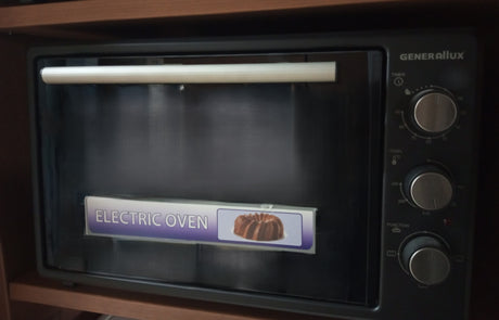 Generallux Electric Oven – Black, Stylish and Efficient