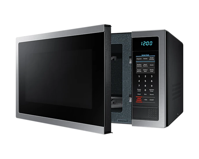 Samsung Microwave – 34L Microwave - ME6124ST-1 Digital with Auto Cook Function, Silver