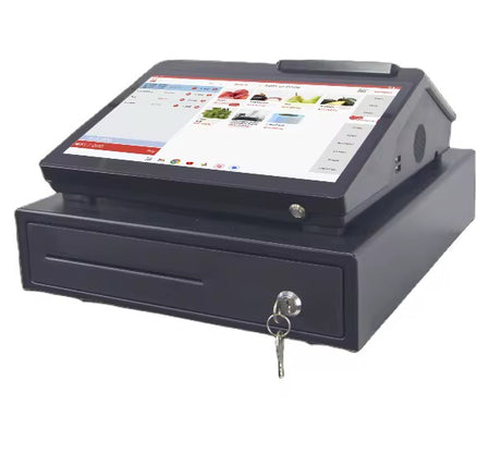 POS 3-in-1 System with Android OS, 5-Wire Resistive Touch Display