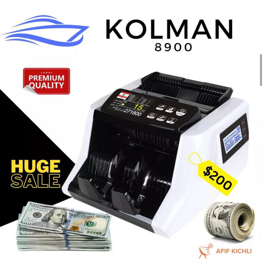 KOLMAN Mix Lebanese Pound Money Counter 8900