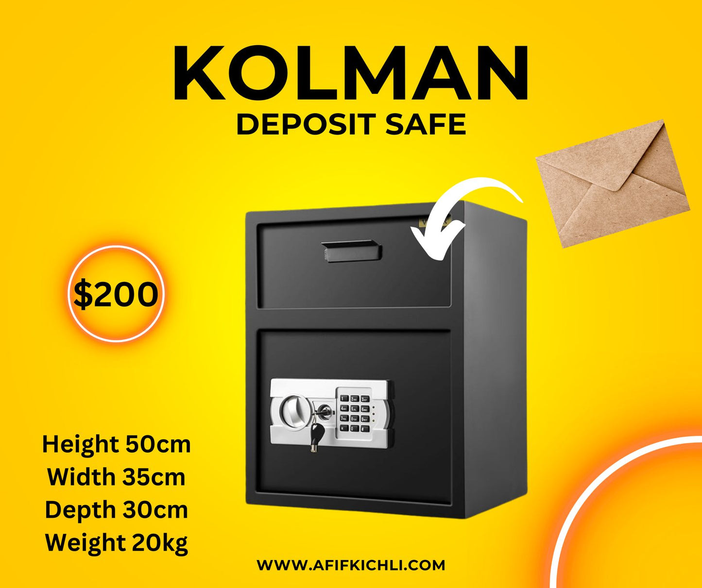 Envelope KOLMAN Safe