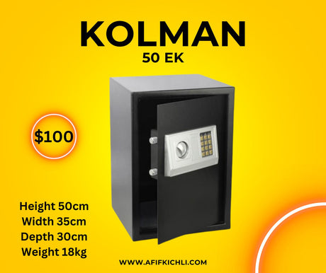 KOLMAN 50EK Electronic Safe with Programmable Lock