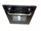 Super Chef Oven 65cm Gas Gas Glass Black