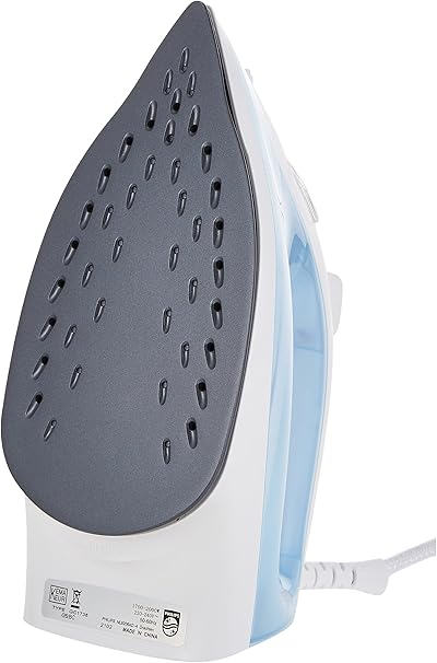 Philips EasySpeed Iron Steam, Light Blue, 2000W, Triple Precision Tip