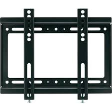 TV Stand 14-42 – Ultra-Thin Wall Mount, Heavy-Duty Steel, Black