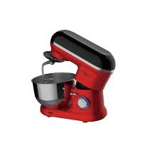 Campomatic KM1200R Stand Mixer β 1260W, 4.5L stainless steel bowl, red and black design
