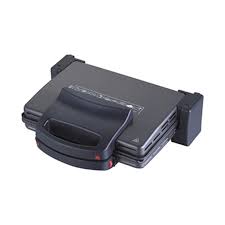 Campomatic GS306B Contact Grill β 2000W, non-stick plates, 3 cooking positions, black