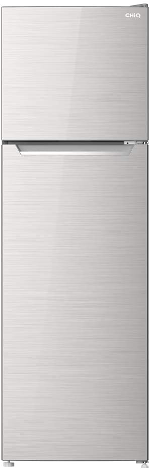 CHiQ 218L Double Door Refrigerator CTM218DSK – Direct Cool, 4D Surround Cooling, Silver Finish