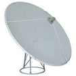 Dish 240 – 240cm C-Band Prime Focus Satellite Dish for C & Ku Band Reception, Pole & Ground Mount