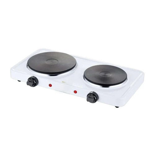 Double Electric Hotplate – Cast Iron Plates, 2500W