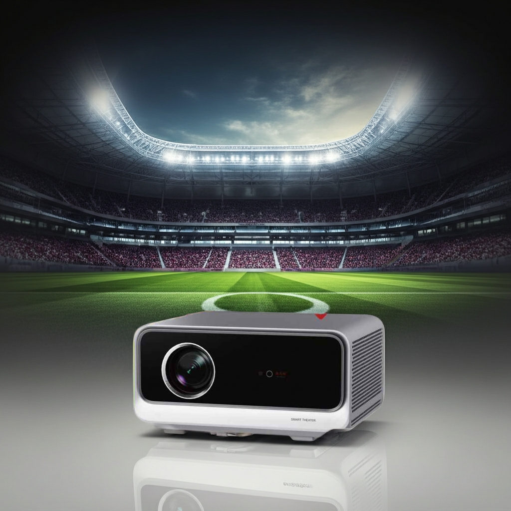 KOLMAN 5000 Lumen Projector - High-Quality Image with LED Technology