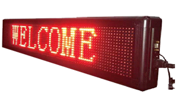 P10 Red LED Display Module - 32x16 Dots