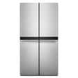 Willz 19.4 Cu. Ft. Metallic Steel French 4 Door Refrigerator – Modern Design, Spacious and Energy Efficient