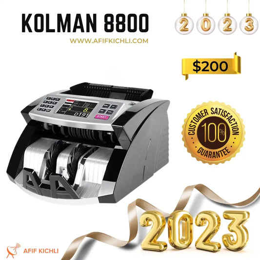 KOLMAN Mix Denomination Lebanese Pound Money Counter 8800